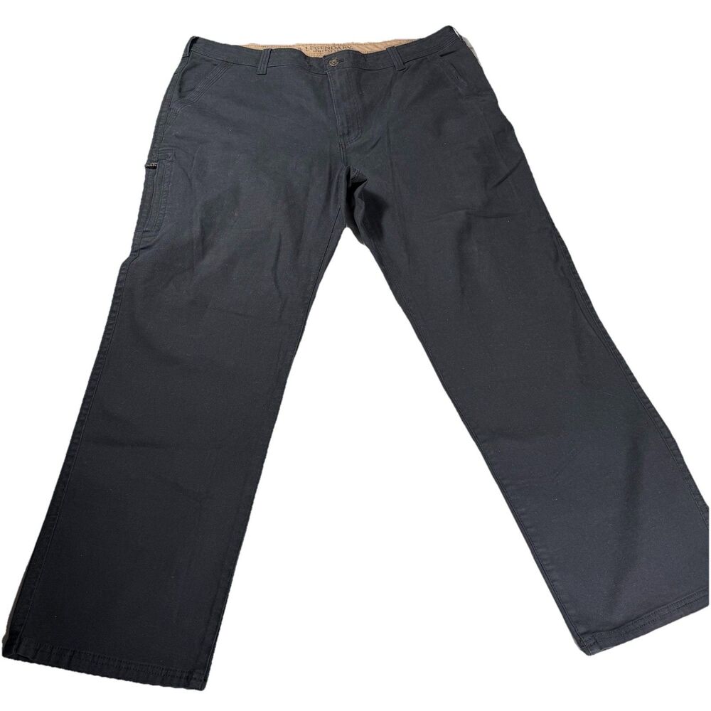 Legendary Outfitters Pants Mens 40x30 Black Canvas Stretch Outdoor Utility